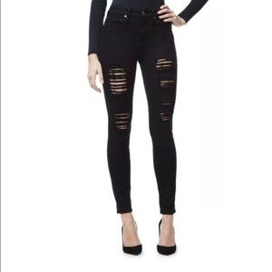 Good American good legs distressed jeans 25.